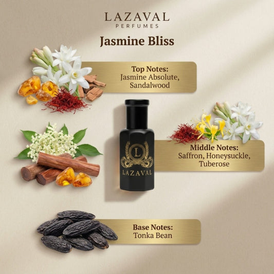 100% Natural Jasmine Perfume Oil - Australia
