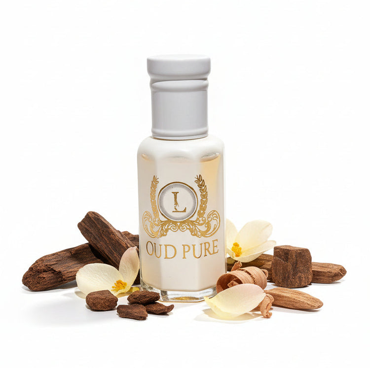 100% natural Oud Pure Perfume Oil by Lazaval Perfumes