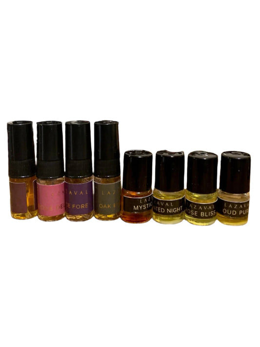 perfume testers pack - 100% natural