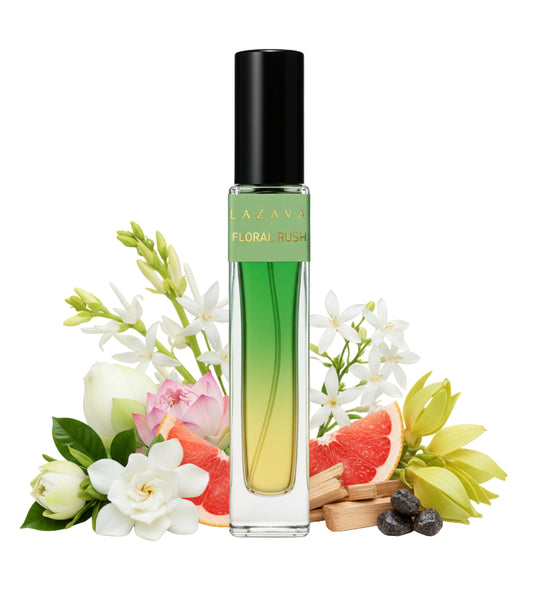 100% Natural Floral Rush Fragrance by Lazaval Perfumes