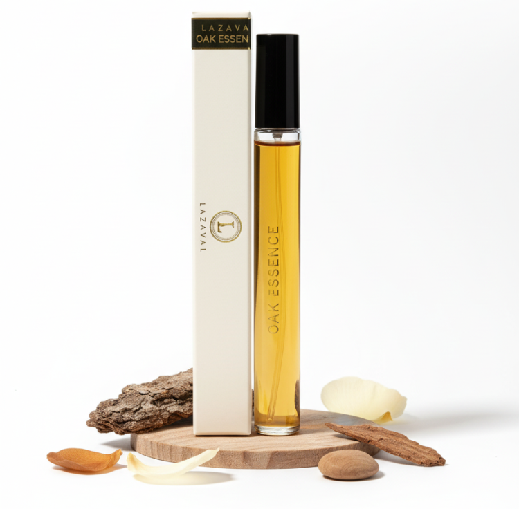 Oak Essence EDP 100% Nautural Fragrance by Lazaval Perfumes with 2ml to 30ml in sizes.