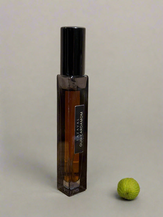 100% natural oud cardamom eau de parfum spray by lazaval