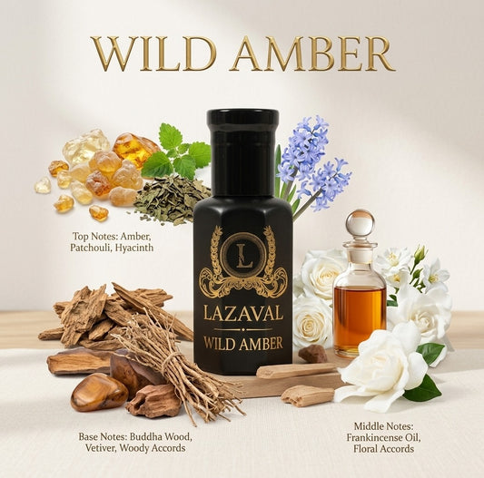 Wild Amber - 100% Natural Perfume Oil
