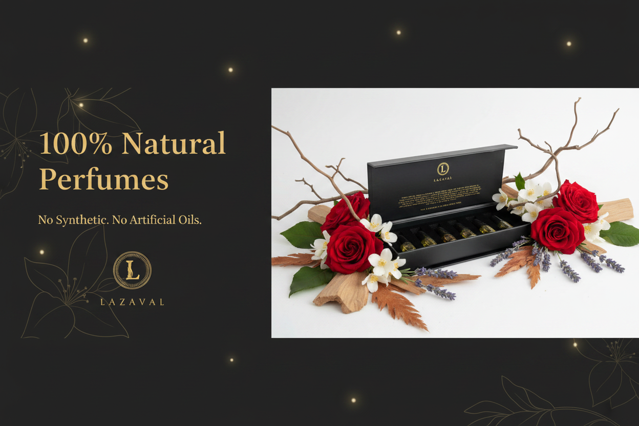 Lazaval Natural Perfumes Banner